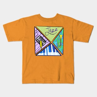 Jazz Triangles Kids T-Shirt